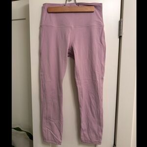 lululemon Align High-Rise Pant 23" in Pink Peony, Size 8